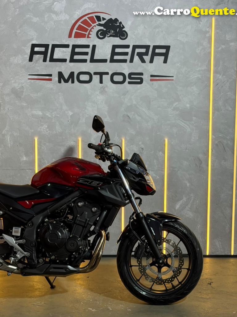 HONDA   CB 500F   VERMELHO 2021 471 GASOLINA - Loja