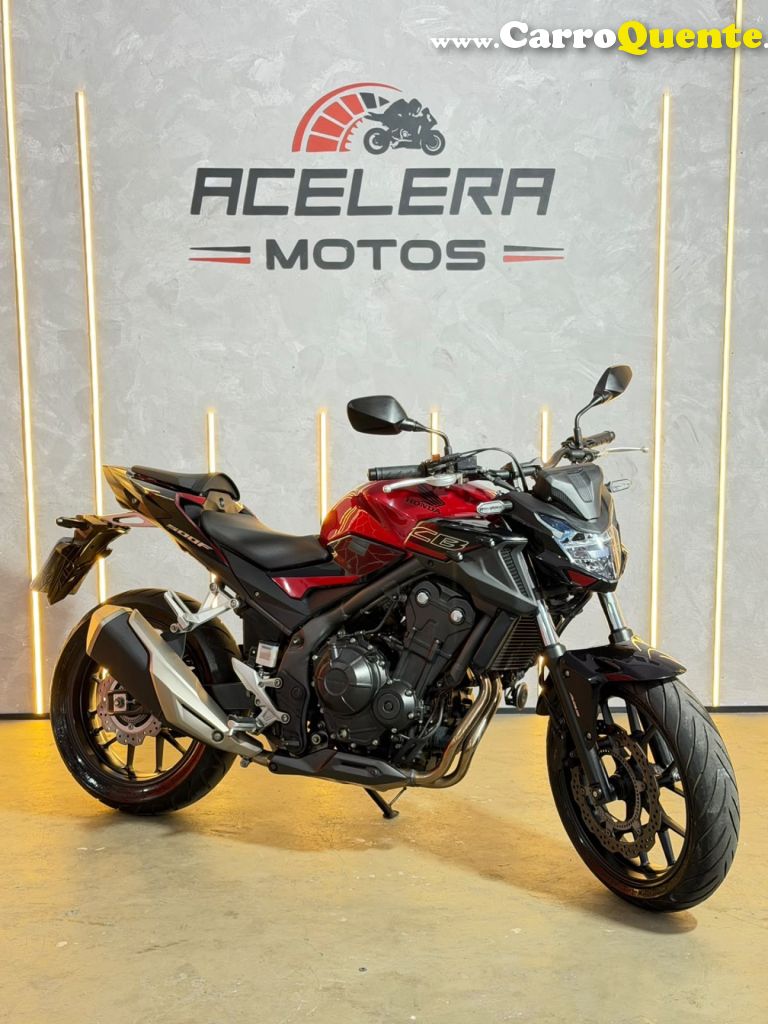 HONDA   CB 500F   VERMELHO 2021 471 GASOLINA - Loja