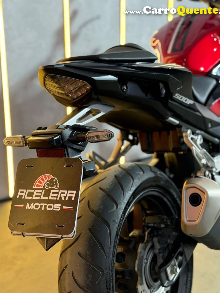 HONDA   CB 500F   VERMELHO 2021 471 GASOLINA - Loja