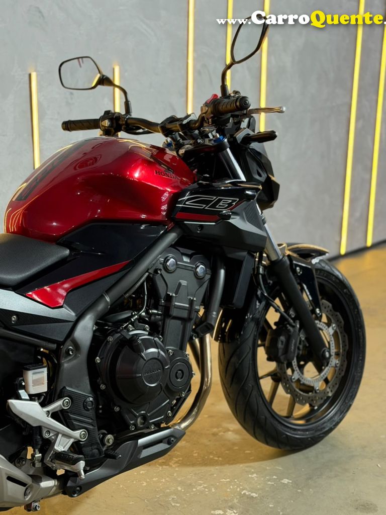 HONDA   CB 500F   VERMELHO 2021 471 GASOLINA - Loja