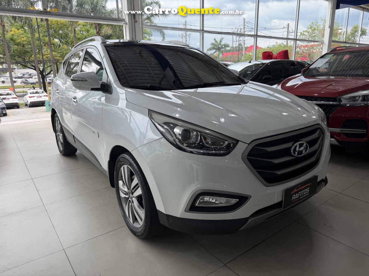 HYUNDAI   IX35 GLS 2.0 16V 2WD FLEX AUT.   BRANCO 2017 2.0 FLEX - Loja
