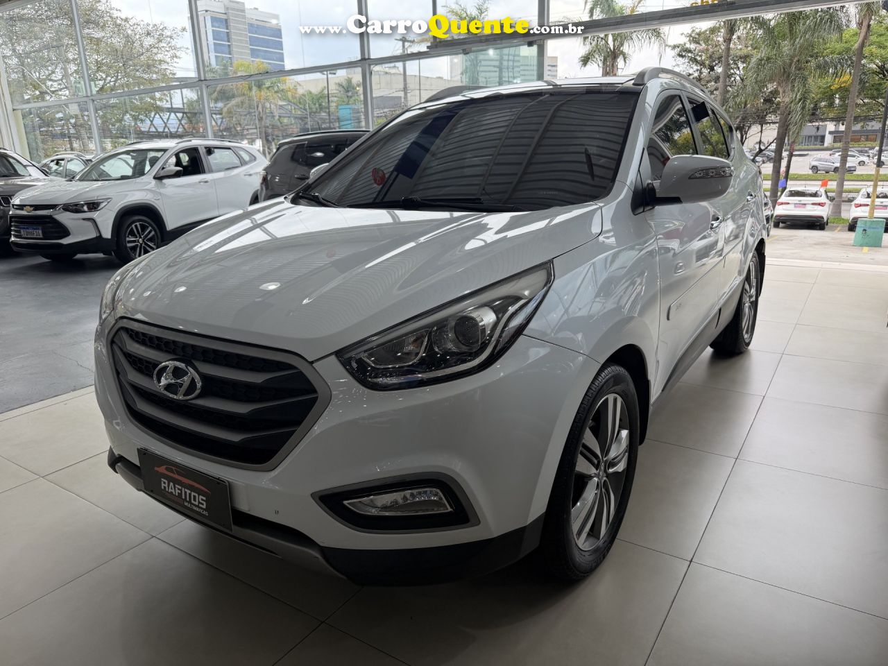 HYUNDAI   IX35 GLS 2.0 16V 2WD FLEX AUT.   BRANCO 2017 2.0 FLEX - Loja