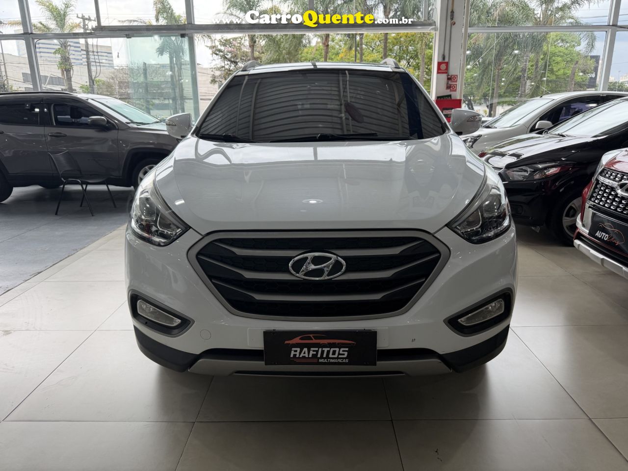 HYUNDAI   IX35 GLS 2.0 16V 2WD FLEX AUT.   BRANCO 2017 2.0 FLEX - Loja