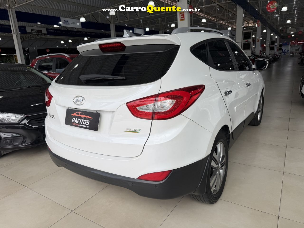 HYUNDAI   IX35 GLS 2.0 16V 2WD FLEX AUT.   BRANCO 2017 2.0 FLEX - Loja