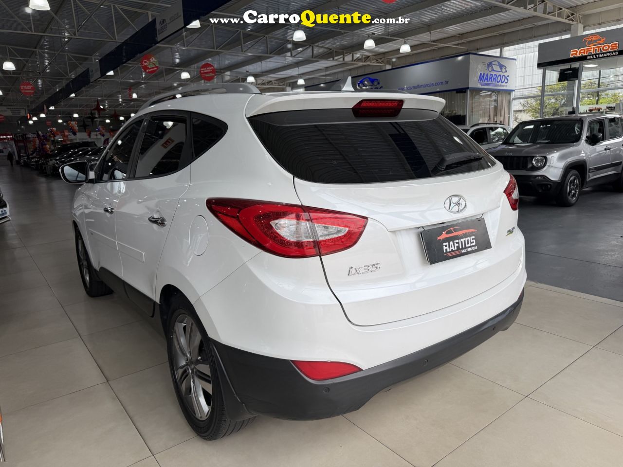 HYUNDAI   IX35 GLS 2.0 16V 2WD FLEX AUT.   BRANCO 2017 2.0 FLEX - Loja