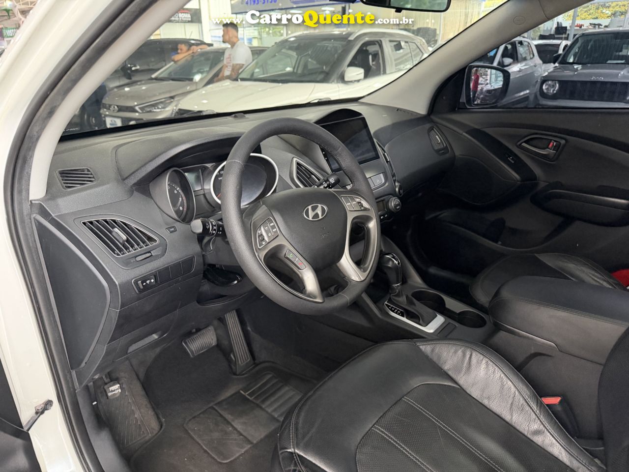 HYUNDAI   IX35 GLS 2.0 16V 2WD FLEX AUT.   BRANCO 2017 2.0 FLEX - Loja