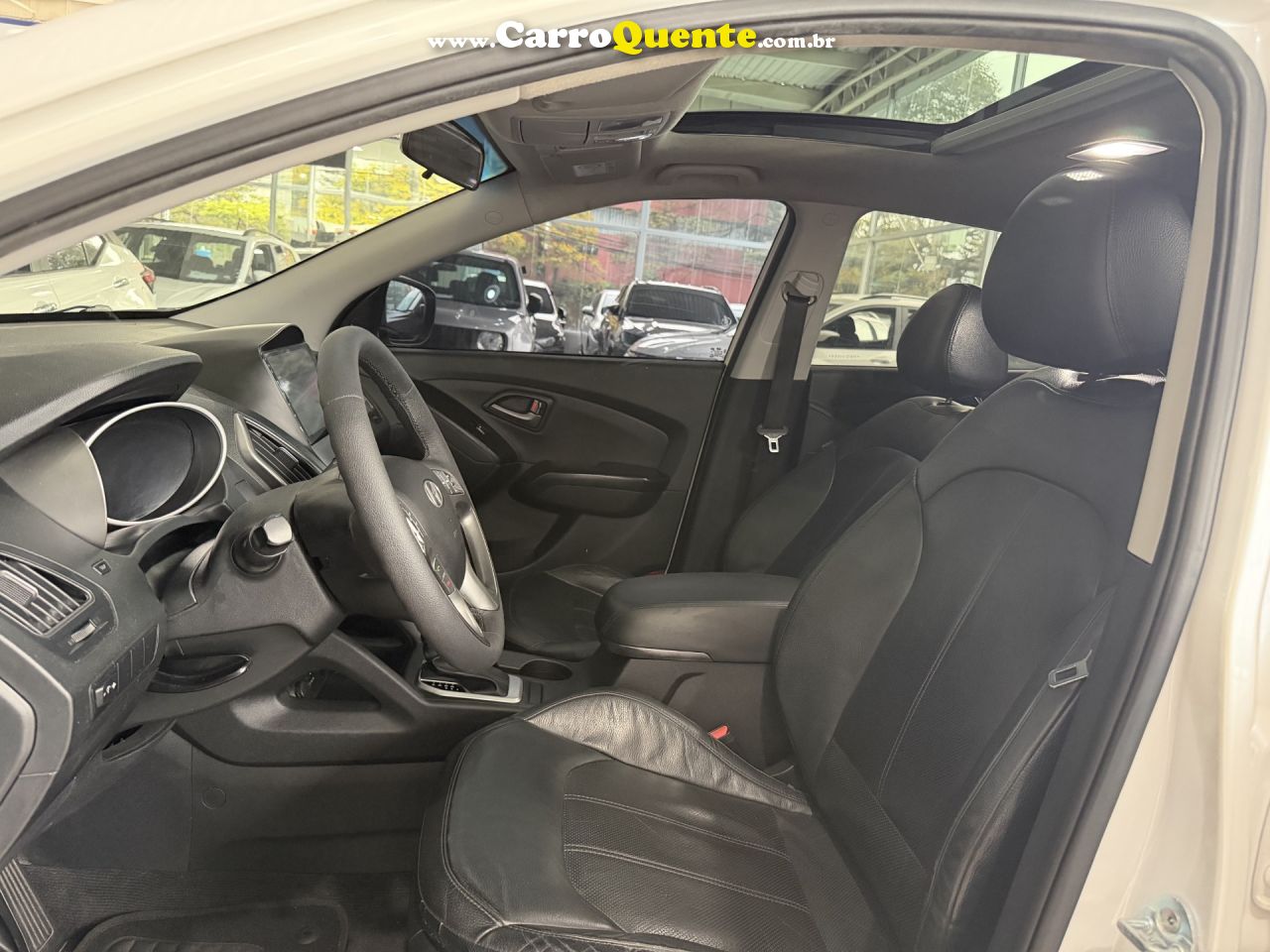 HYUNDAI   IX35 GLS 2.0 16V 2WD FLEX AUT.   BRANCO 2017 2.0 FLEX - Loja
