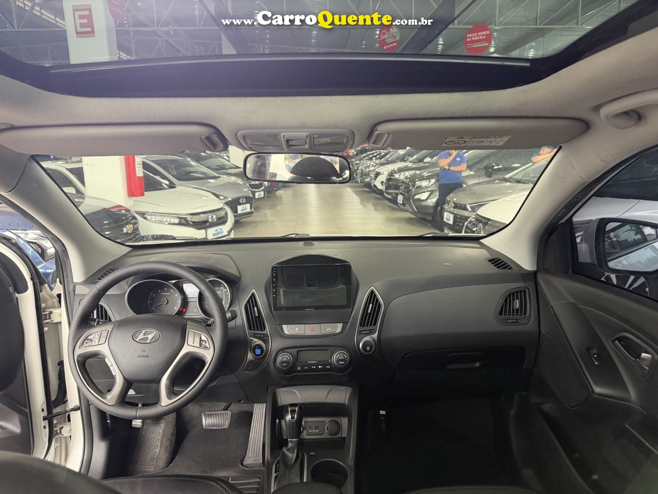 HYUNDAI   IX35 GLS 2.0 16V 2WD FLEX AUT.   BRANCO 2017 2.0 FLEX - Loja