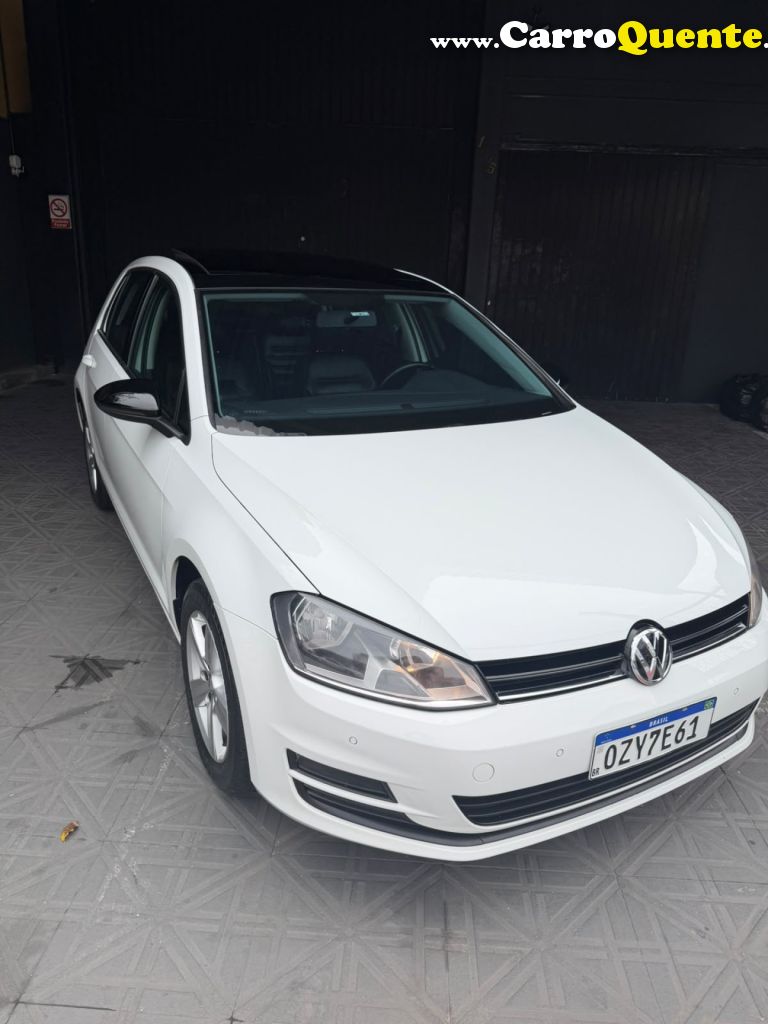 VOLKSWAGEN   GOLF COMFORTLINE 1.4 TSI 140CV AUT.   VERMELHO 2015 1.4 GASOLINA - Loja