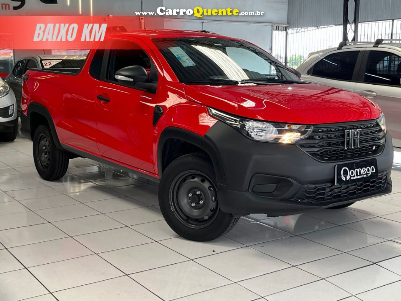 FIAT   STRADA ENDURANCE 1.3 FLEX MEC.   VERMELHO 2026 1.4 FLEX - Loja