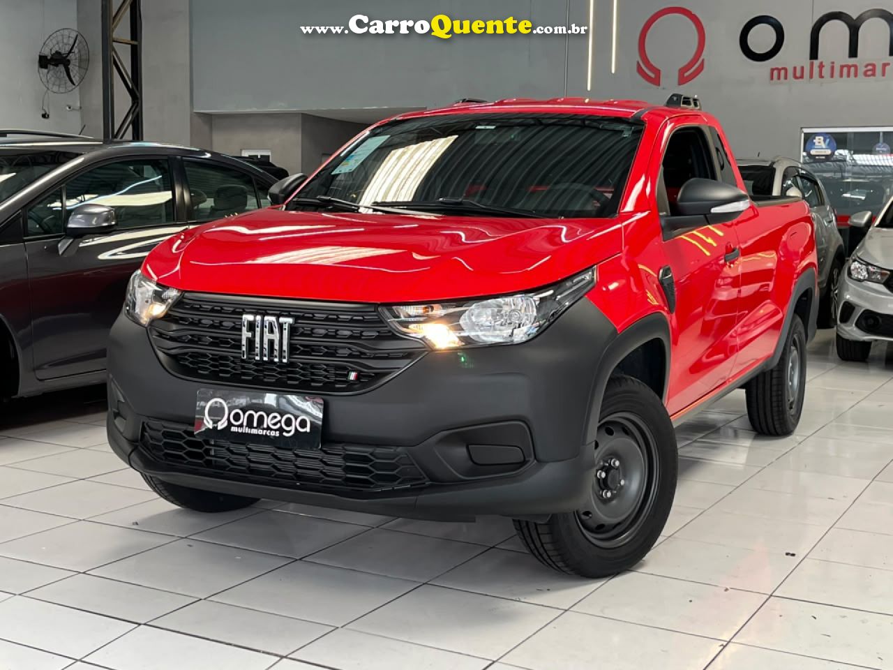 FIAT   STRADA ENDURANCE 1.3 FLEX MEC.   VERMELHO 2026 1.4 FLEX - Loja