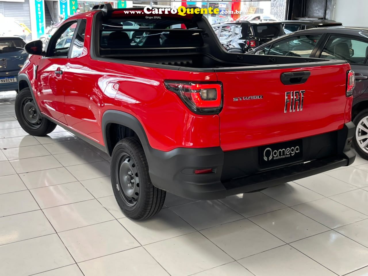 FIAT   STRADA ENDURANCE 1.3 FLEX MEC.   VERMELHO 2026 1.4 FLEX - Loja