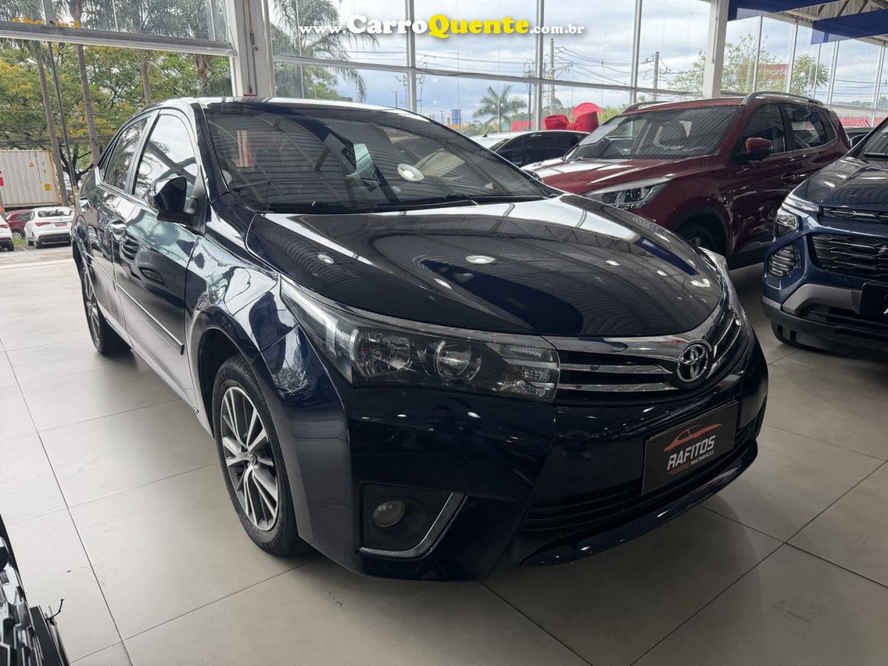 TOYOTA   COROLLA GLI UPPER 1.8 FLEX 16V AUT.   AZUL 2017 1.8 FLEX - Loja