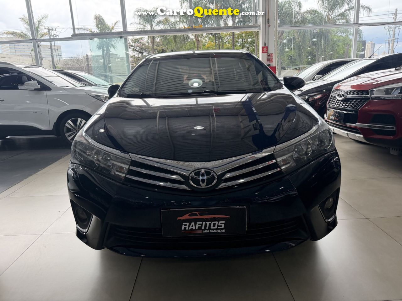 TOYOTA   COROLLA GLI UPPER 1.8 FLEX 16V AUT.   AZUL 2017 1.8 FLEX - Loja