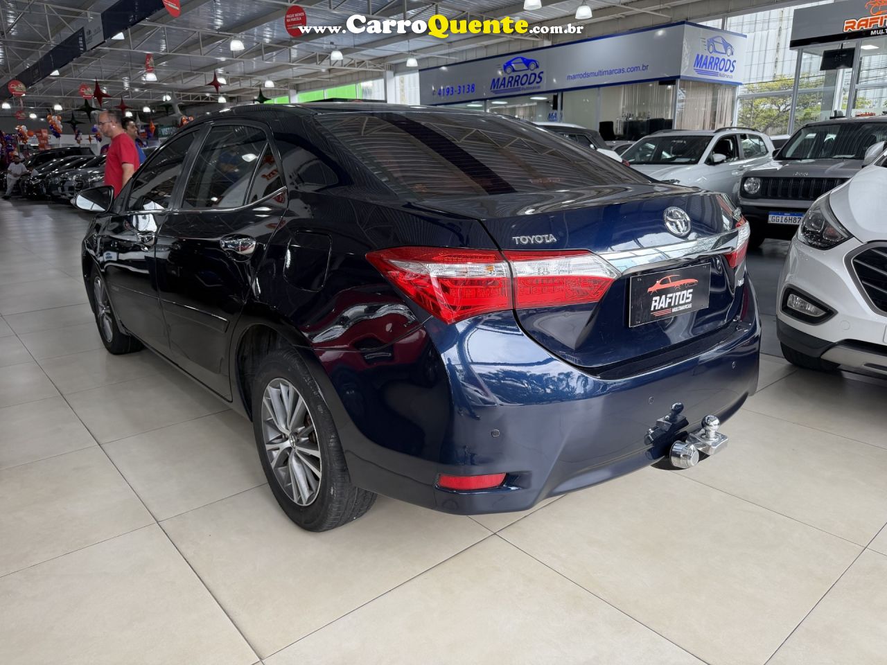 TOYOTA   COROLLA GLI UPPER 1.8 FLEX 16V AUT.   AZUL 2017 1.8 FLEX - Loja