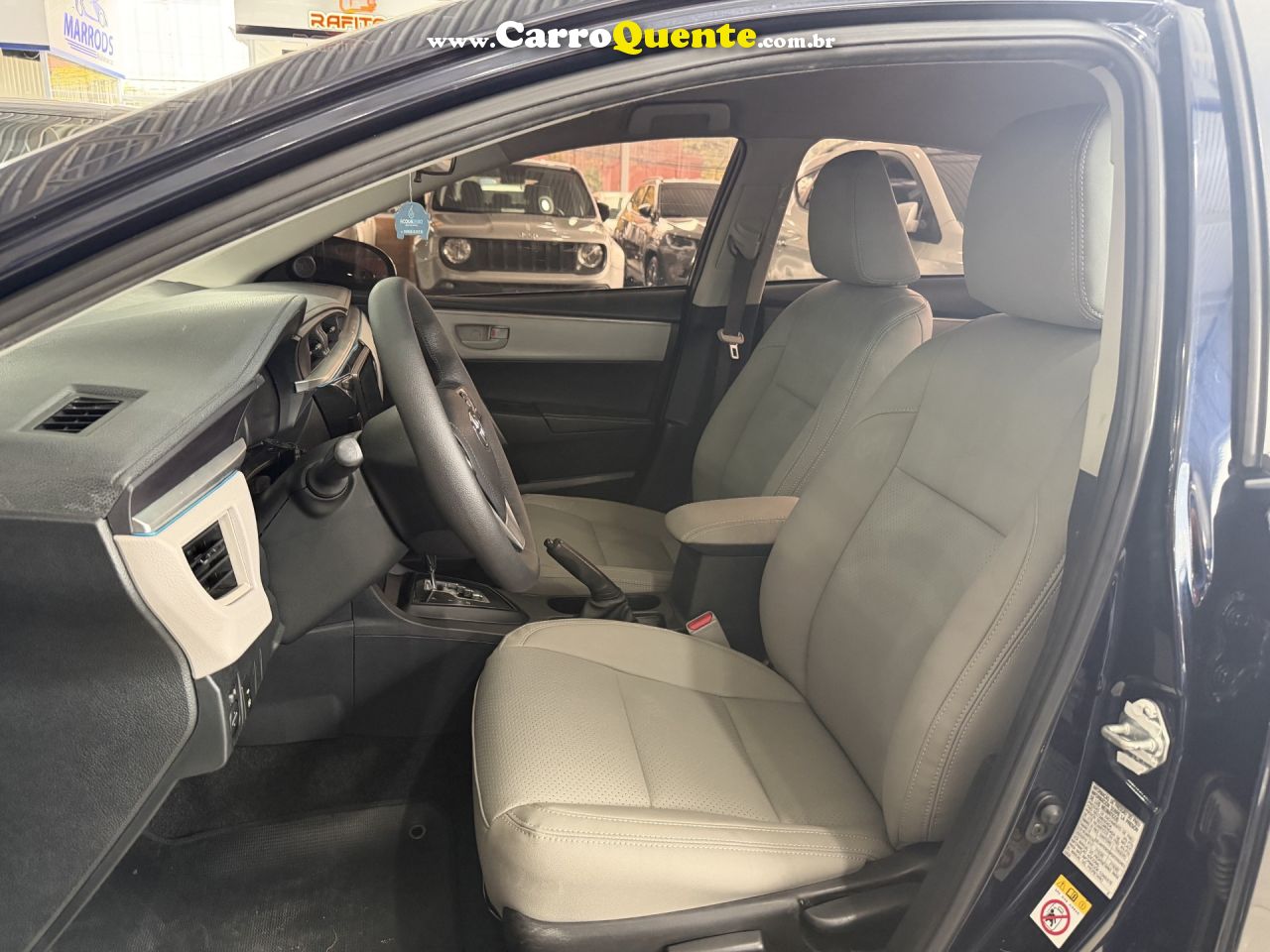 TOYOTA   COROLLA GLI UPPER 1.8 FLEX 16V AUT.   AZUL 2017 1.8 FLEX - Loja