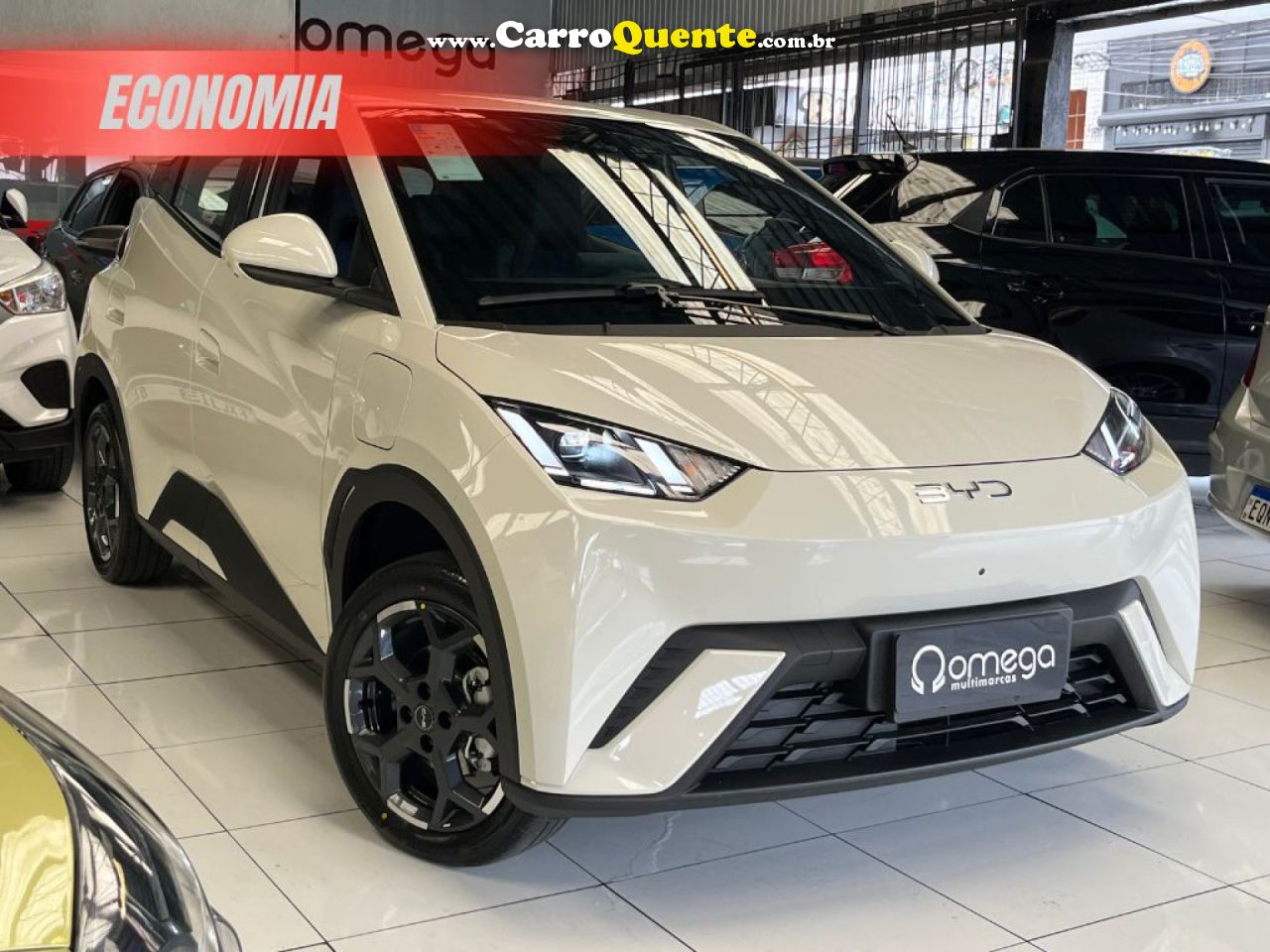 BYD   DOLPHIN MINI GS   BRANCO 2027 38KWH ELÉTRICO - Loja
