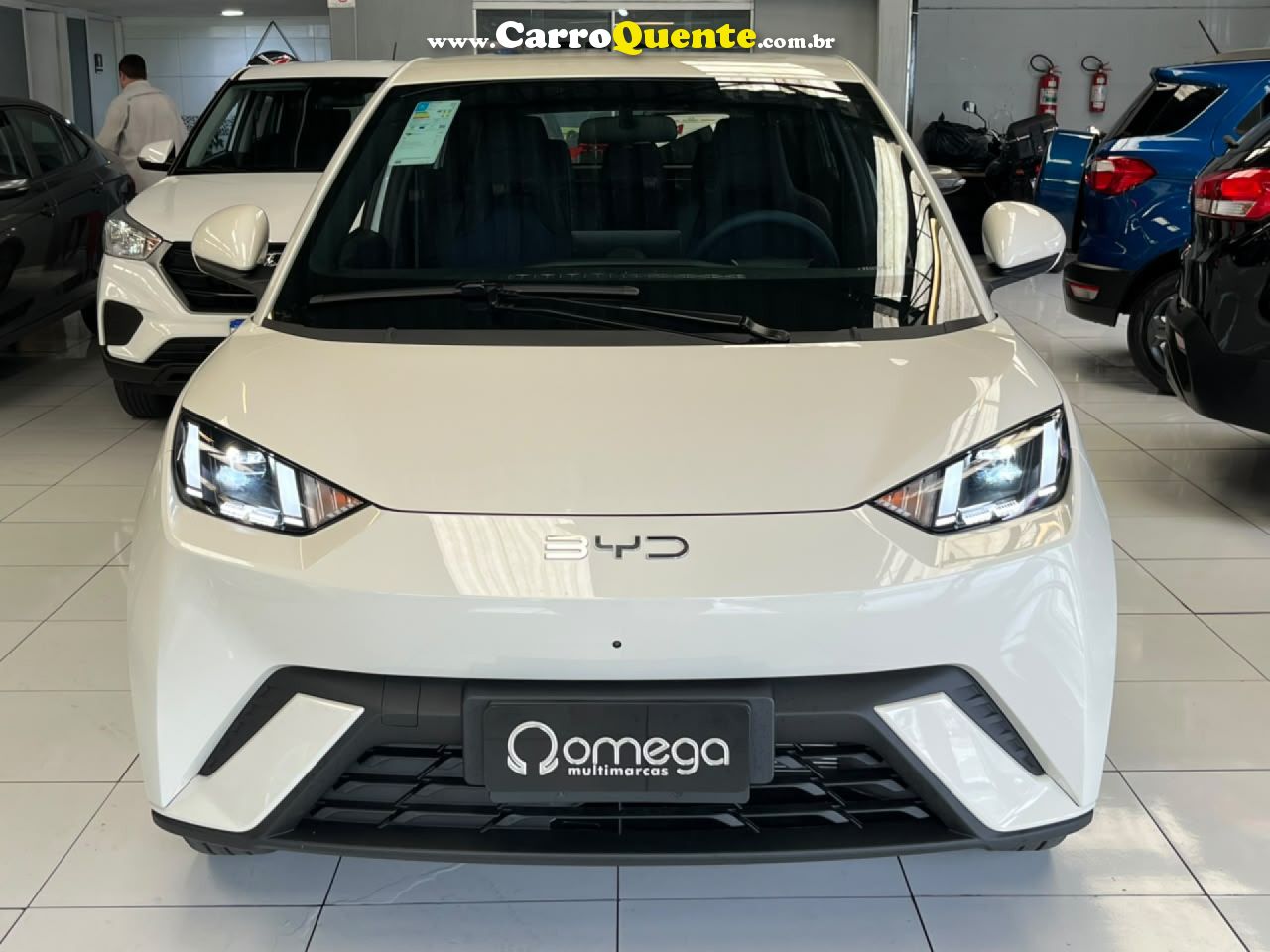 BYD   DOLPHIN MINI GS   BRANCO 2027 38KWH ELÉTRICO - Loja