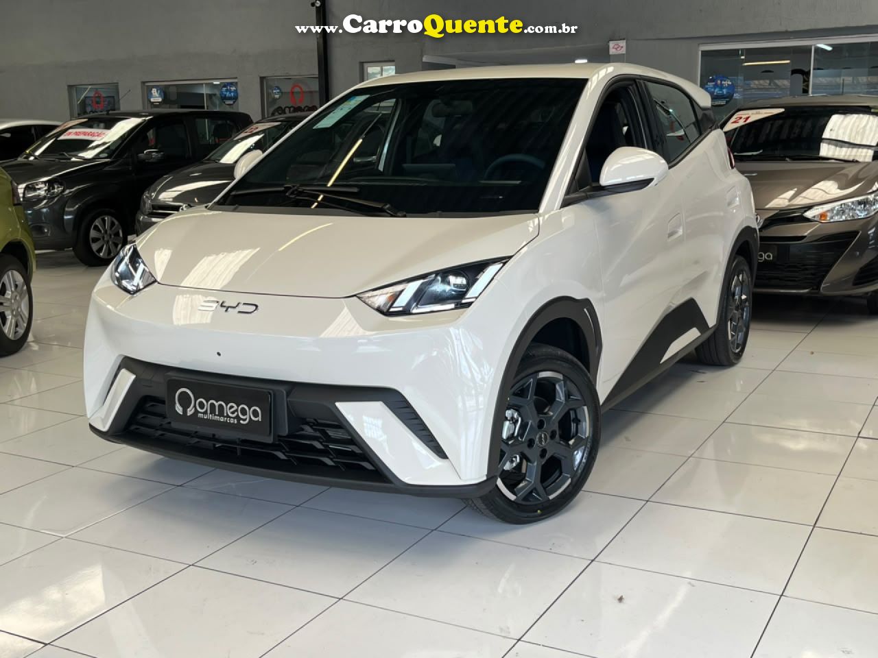 BYD   DOLPHIN MINI GS   BRANCO 2027 38KWH ELÉTRICO - Loja