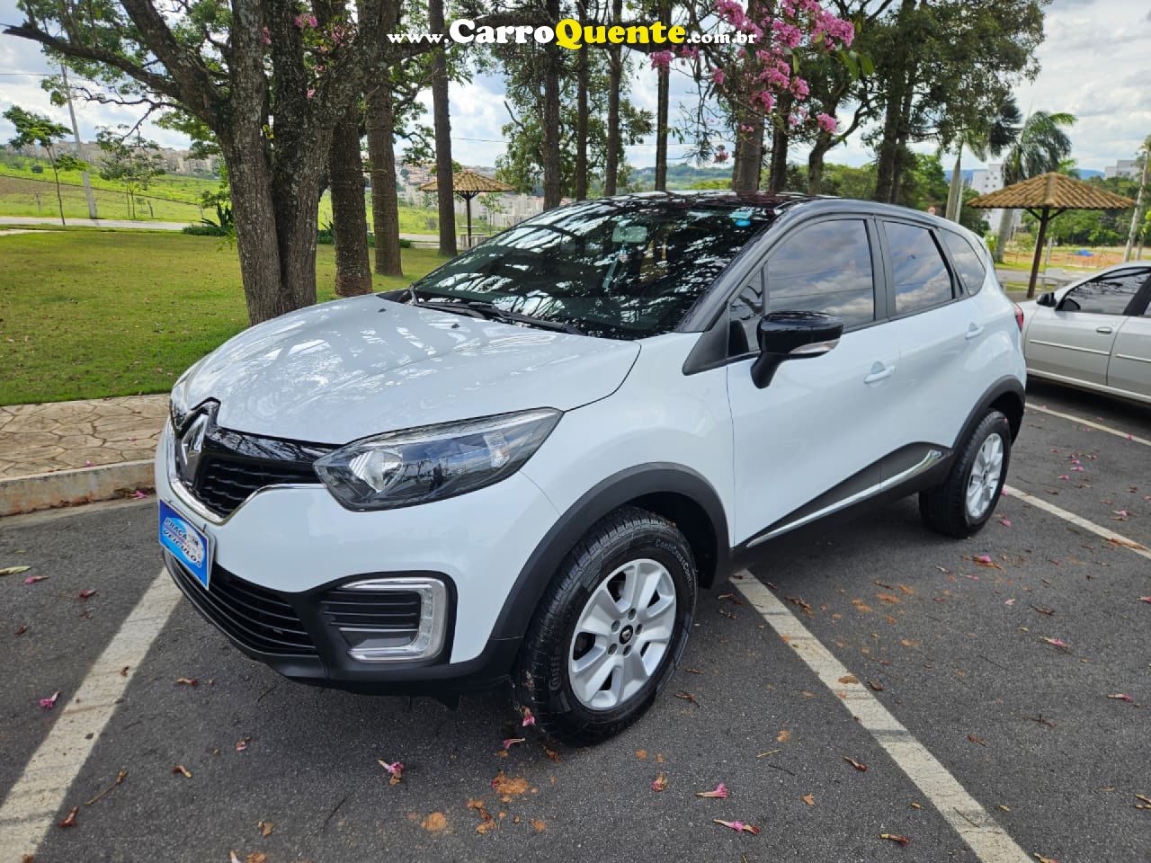 RENAULT   CAPTUR LIFE 1.6 16V FLEX 5P AUT.   BRANCO 2019 1.6 FLEX - Loja