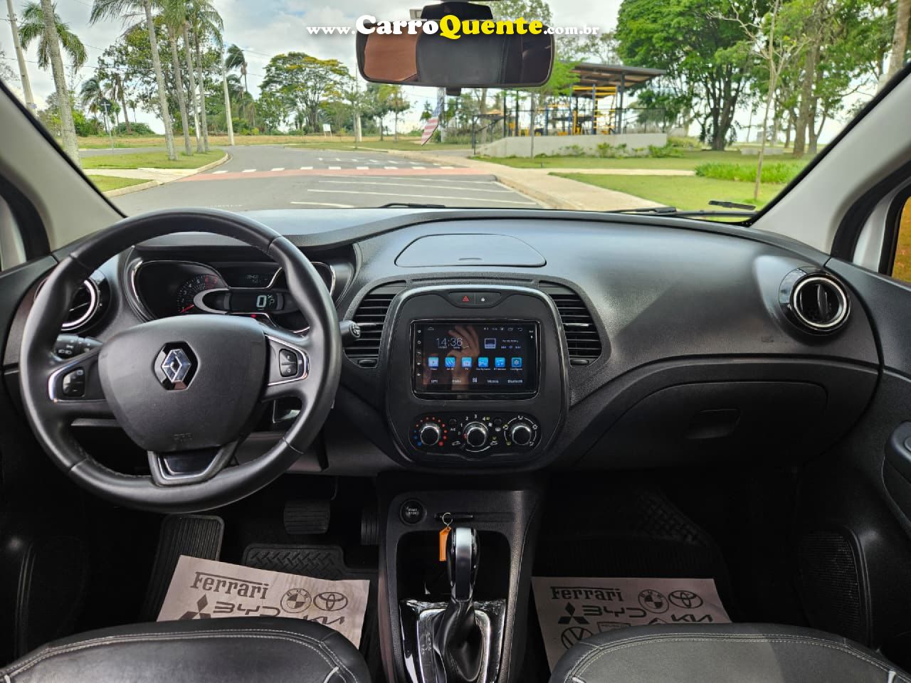 RENAULT   CAPTUR LIFE 1.6 16V FLEX 5P AUT.   BRANCO 2019 1.6 FLEX - Loja