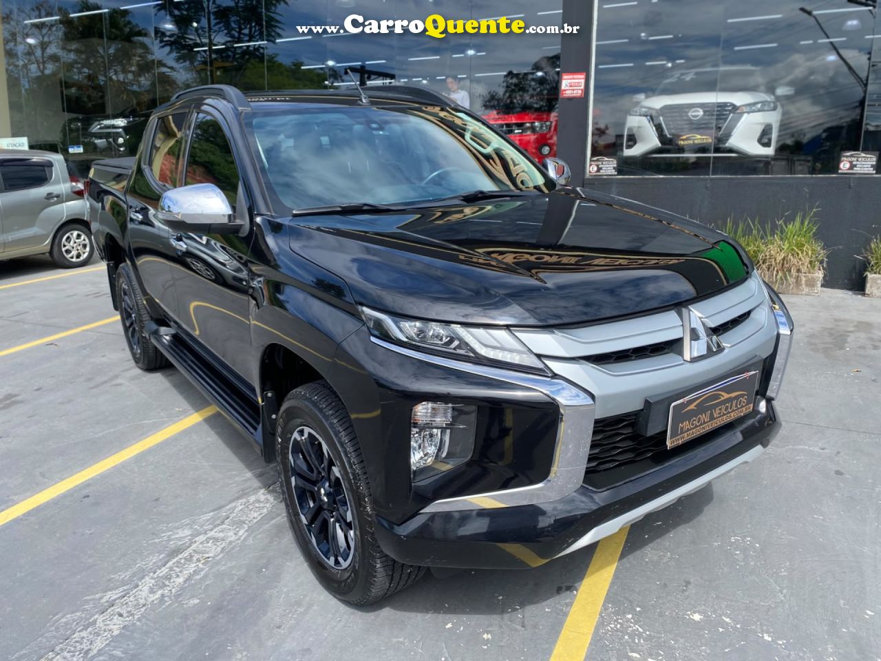 MITSUBISHI   L200 TRITON SPORT HPE 2.4 CD DIESEL AUT.   PRETO 2023 2.4 DIESEL - Loja