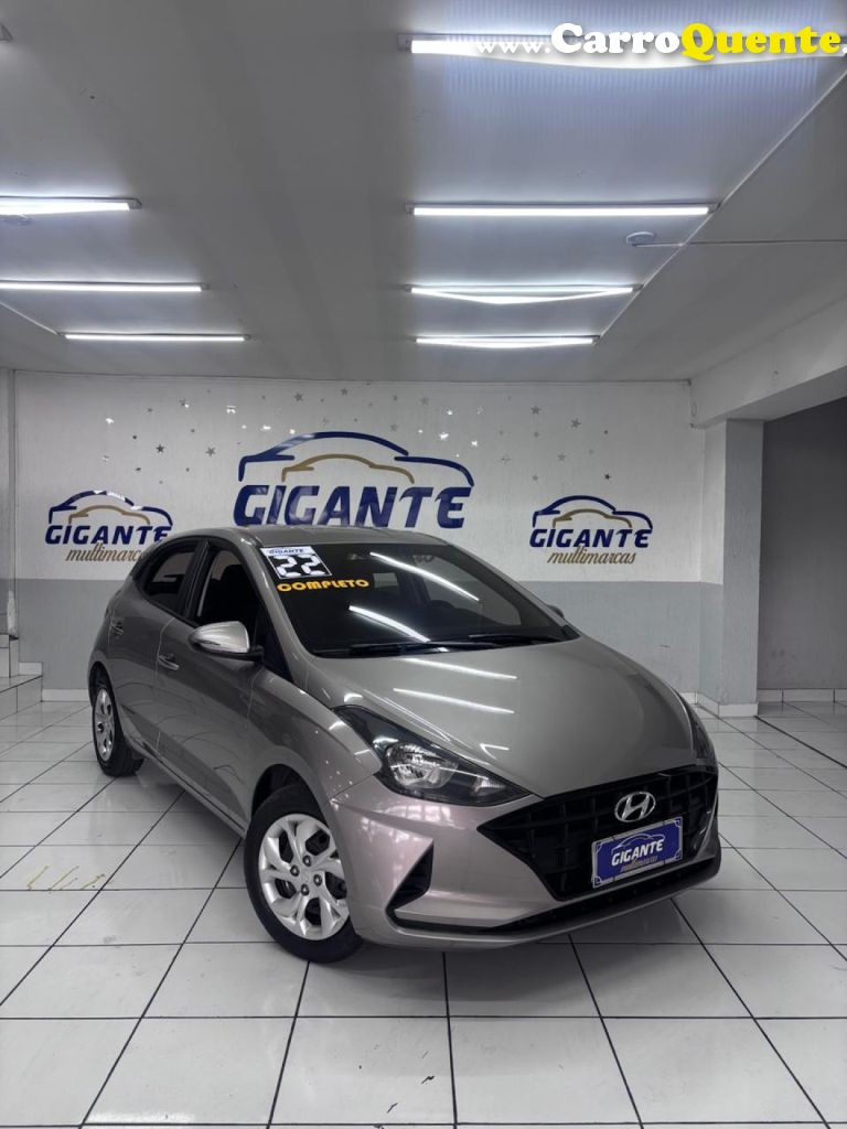 HYUNDAI   HB20 VISION 1.0 FLEX 12V MEC.   CINZA 2022 1.0 FLEX - Loja