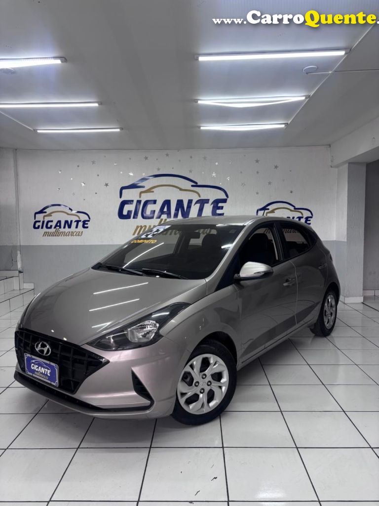 HYUNDAI   HB20 VISION 1.0 FLEX 12V MEC.   CINZA 2022 1.0 FLEX - Loja