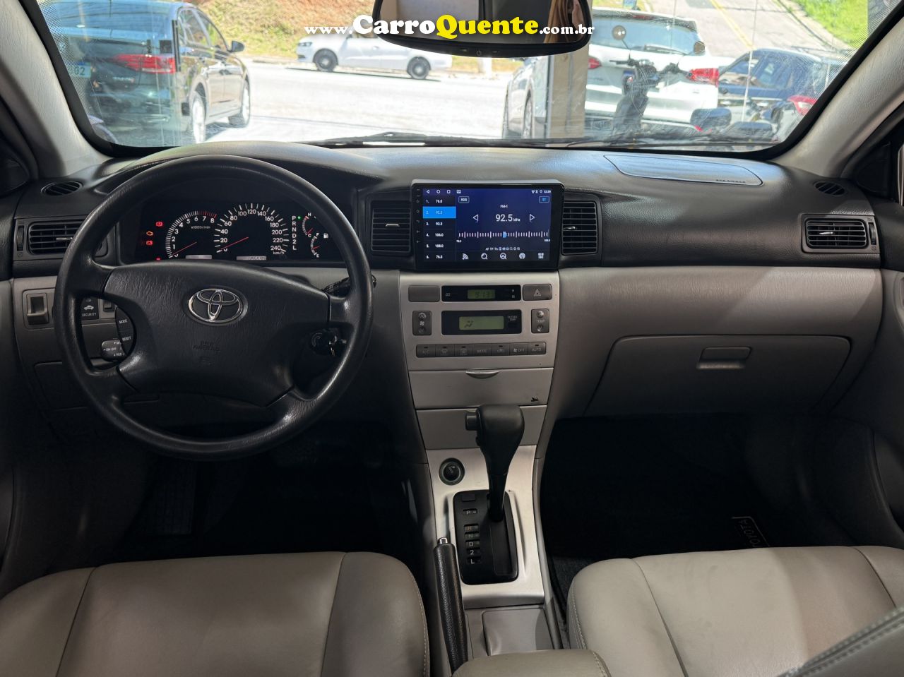 TOYOTA   COROLLA SE-G 1.81.8 FLEX 16V AUT.   PRETO 2006 1.8 GASOLINA - Loja
