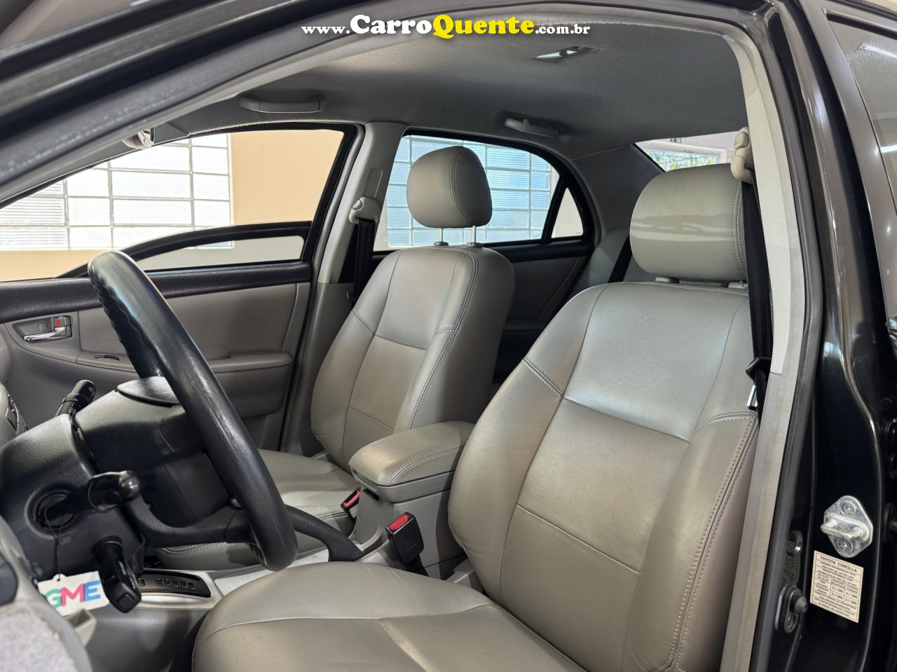 TOYOTA   COROLLA SE-G 1.81.8 FLEX 16V AUT.   PRETO 2006 1.8 GASOLINA - Loja