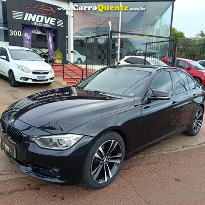 BMW   320IA 2.0 TURBOACTIVEFLEX 16VGP  4P   PRETO 2015 2.0 GASOLINA
