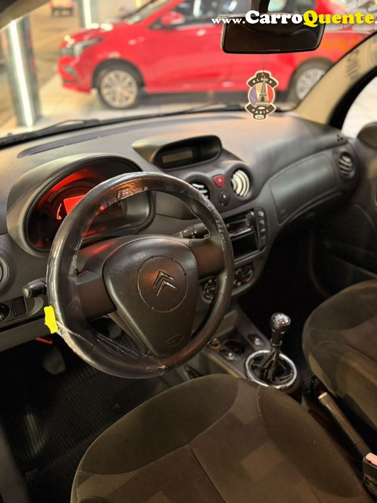 CITROËN   C3 EXCLUSIVE 1.4 FLEX 8V 5P   PRETO 2008 1.4 FLEX - Loja