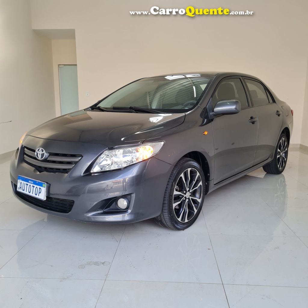 TOYOTA   COROLLA GLI 1.8 FLEX 16V  AUT.   CINZA 2010 1.8 FLEX - Loja