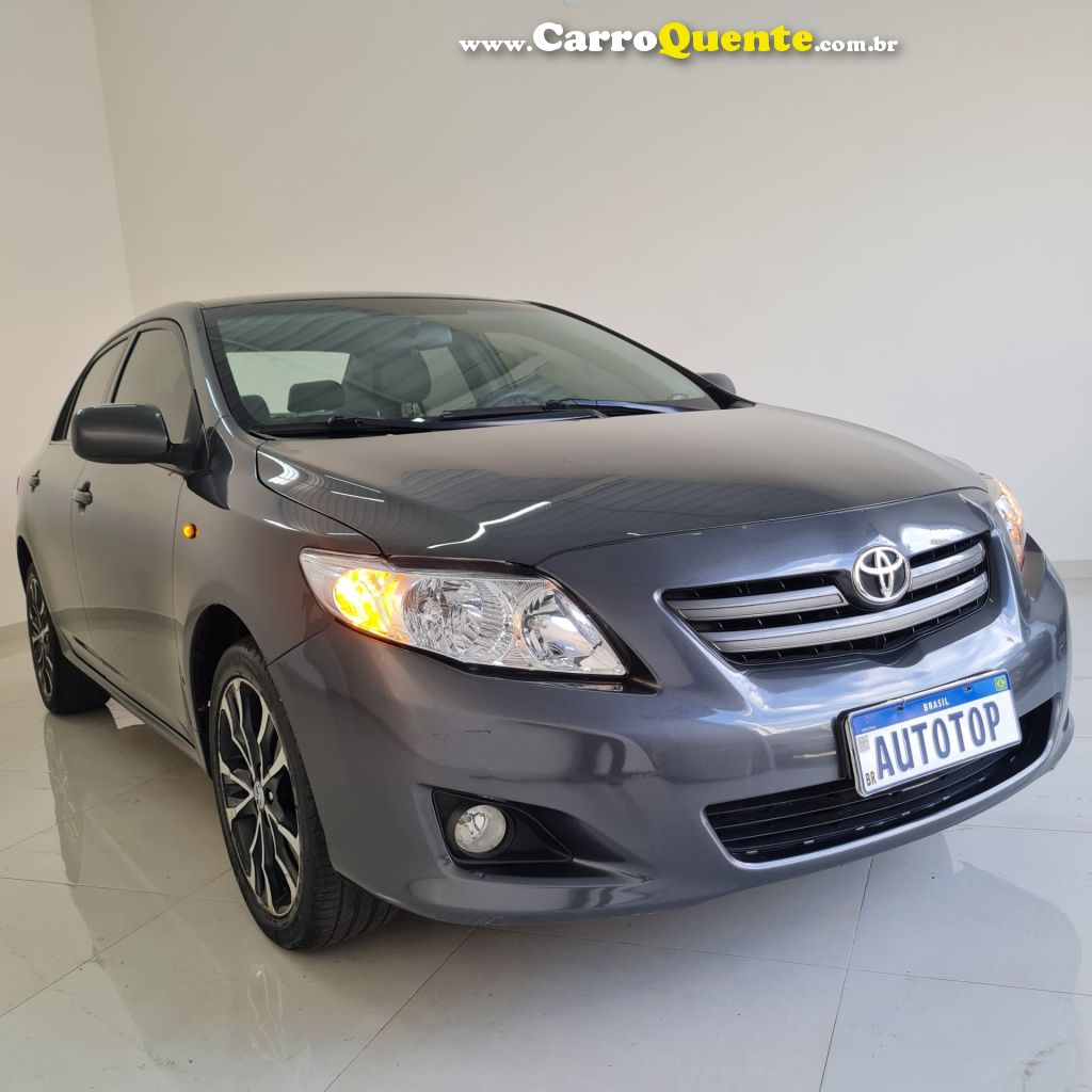 TOYOTA   COROLLA GLI 1.8 FLEX 16V  AUT.   CINZA 2010 1.8 FLEX - Loja