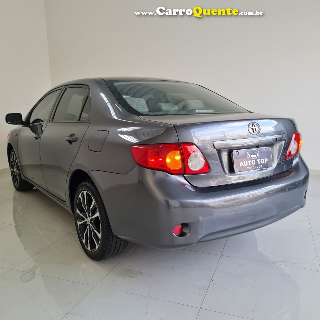 TOYOTA   COROLLA GLI 1.8 FLEX 16V  AUT.   CINZA 2010 1.8 FLEX - Loja