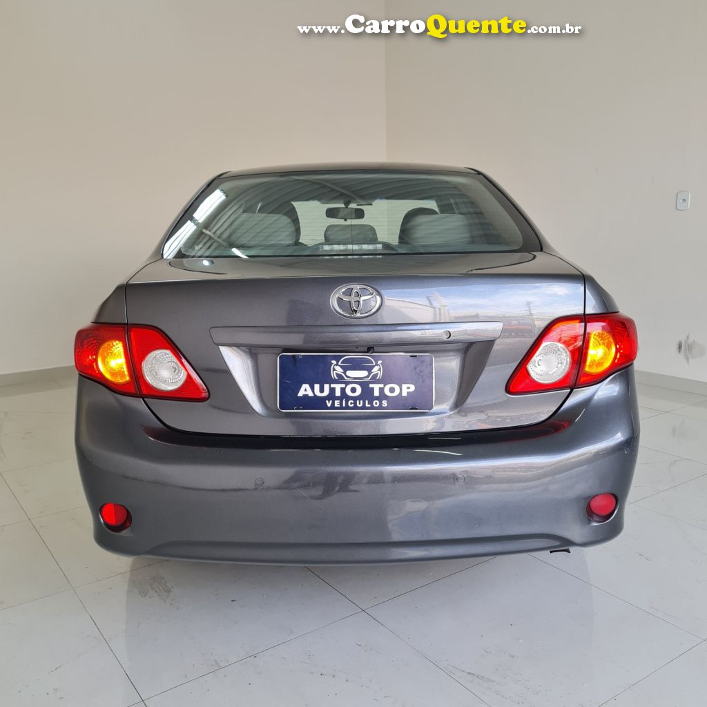 TOYOTA   COROLLA GLI 1.8 FLEX 16V  AUT.   CINZA 2010 1.8 FLEX - Loja