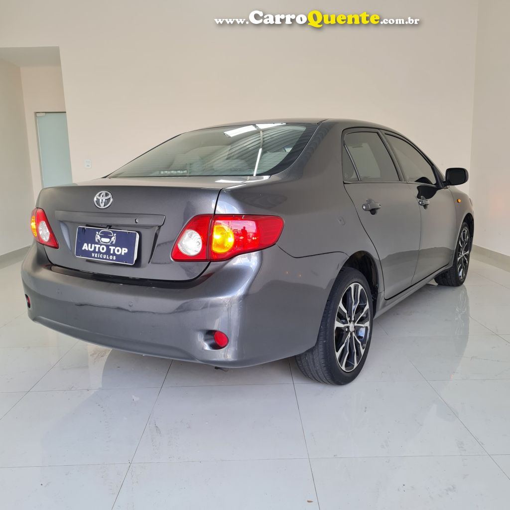 TOYOTA   COROLLA GLI 1.8 FLEX 16V  AUT.   CINZA 2010 1.8 FLEX - Loja