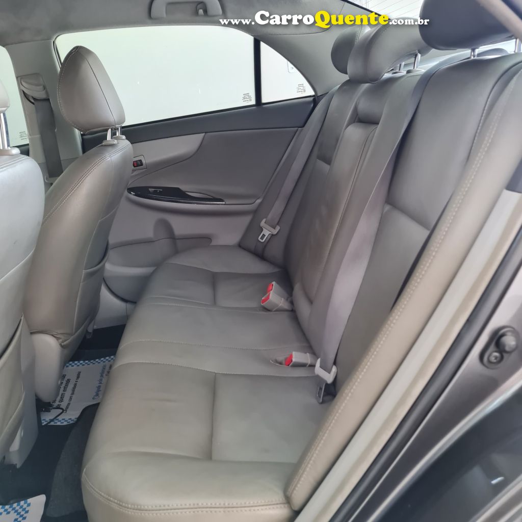 TOYOTA   COROLLA GLI 1.8 FLEX 16V  AUT.   CINZA 2010 1.8 FLEX - Loja