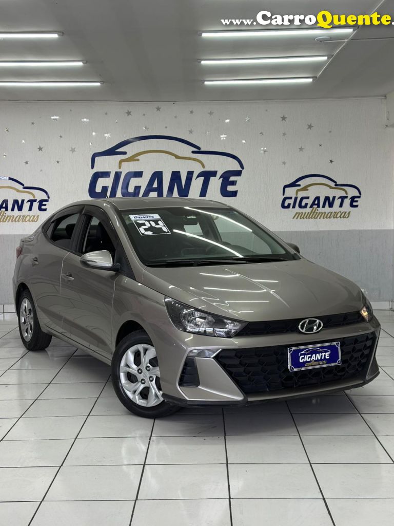 HYUNDAI   HB20S COMFORT 1.0  FLEX 12V MEC.   PRATA 2024 1.0 FLEX - Loja