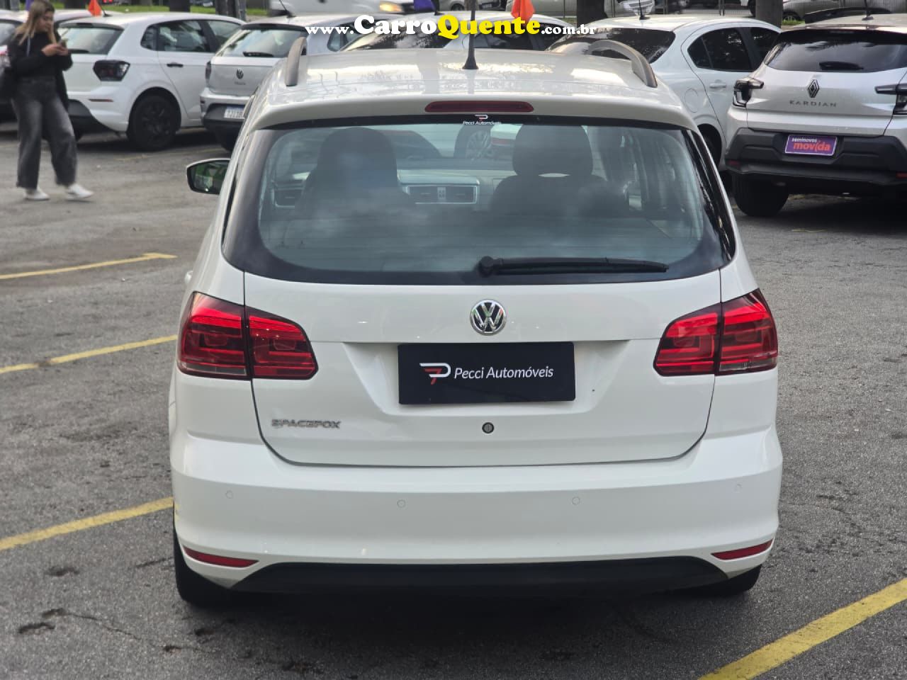 VOLKSWAGEN   SPACEFOX 1.6 TRENDLINE TOTAL FLEX 8V 5P   BRANCO 2019 1.6 FLEX - Loja