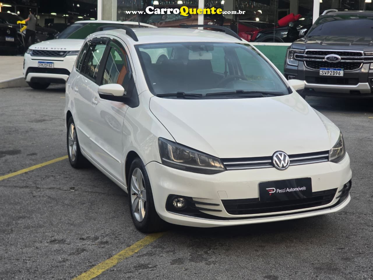 VOLKSWAGEN   SPACEFOX 1.6 TRENDLINE TOTAL FLEX 8V 5P   BRANCO 2019 1.6 FLEX - Loja