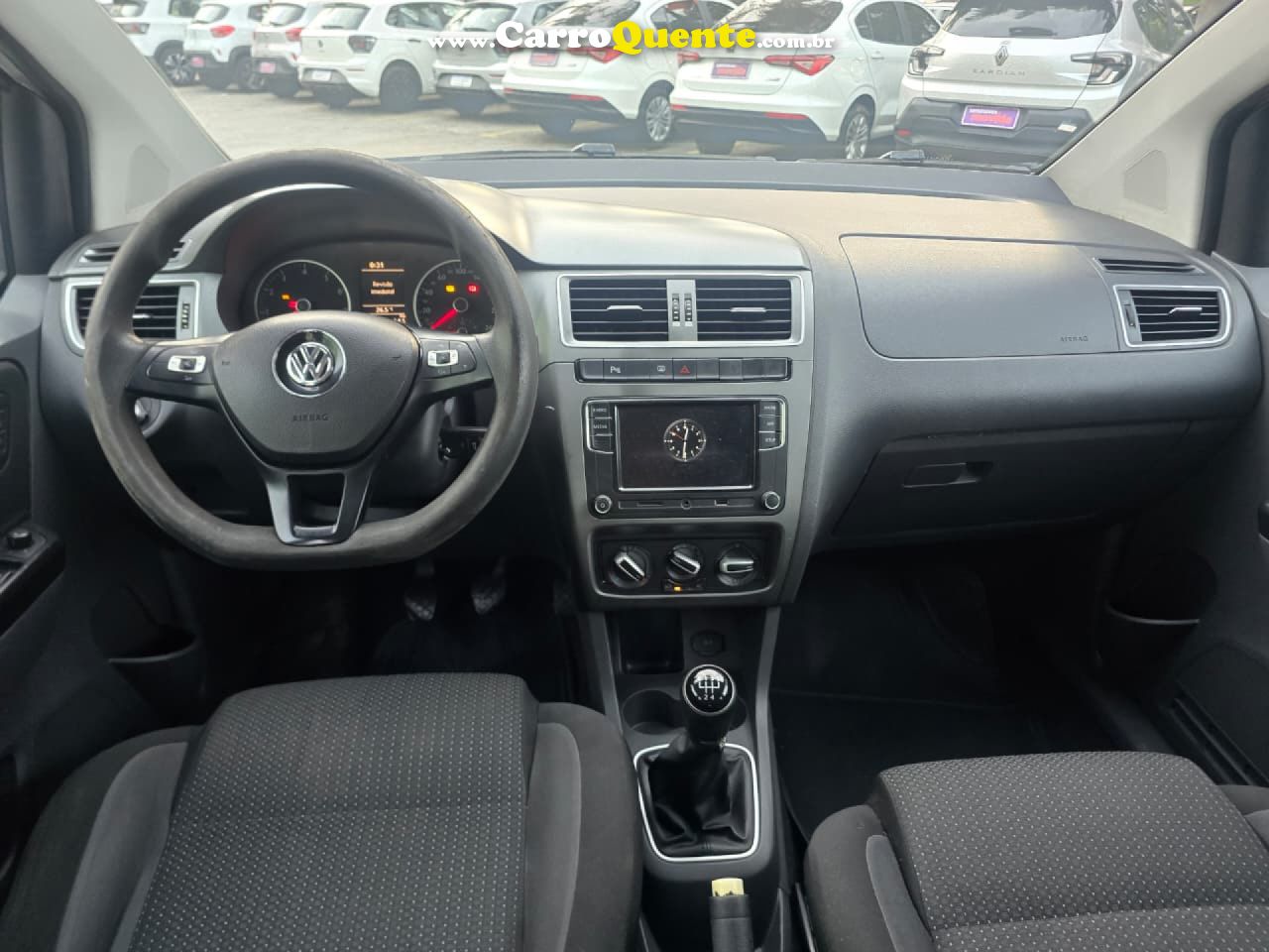 VOLKSWAGEN   SPACEFOX 1.6 TRENDLINE TOTAL FLEX 8V 5P   BRANCO 2019 1.6 FLEX - Loja