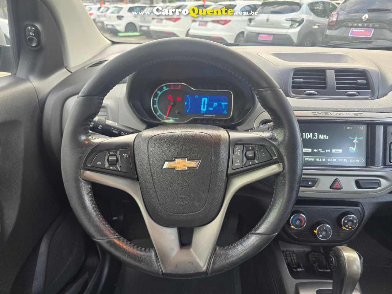 CHEVROLET   SPIN LTZ 1.8 8V ECONO.FLEX 5P AUT.   PRATA 2018 1.8 FLEX - Loja