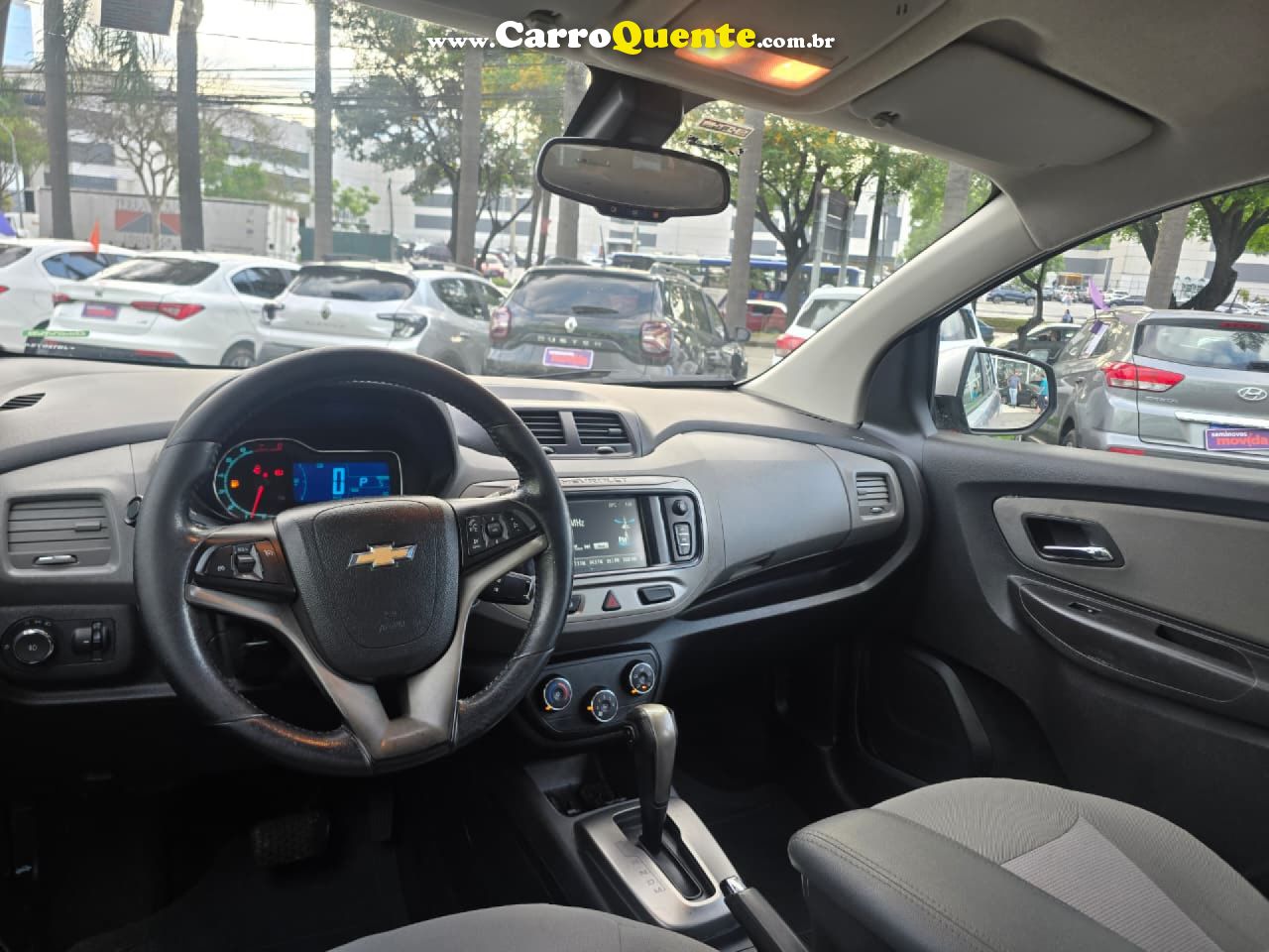 CHEVROLET   SPIN LTZ 1.8 8V ECONO.FLEX 5P AUT.   PRATA 2018 1.8 FLEX - Loja