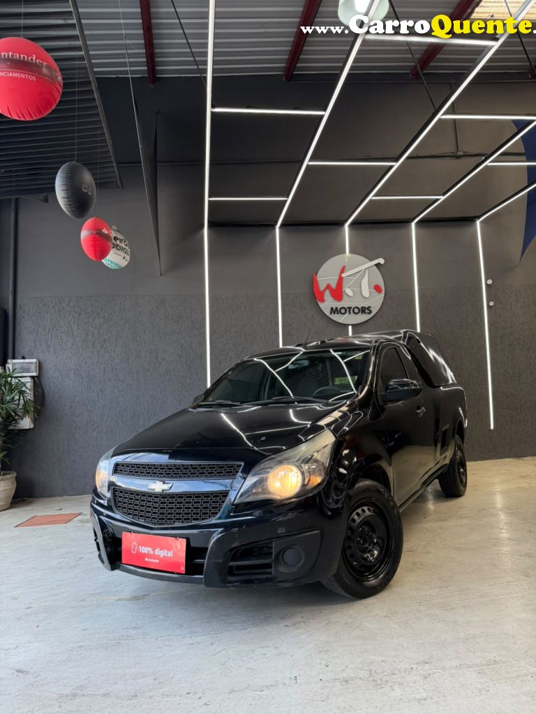 CHEVROLET   MONTANA LS 1.4 ECONOFLEX 8V 2P   PRETO 2014 1.4 GASOLINA - Loja