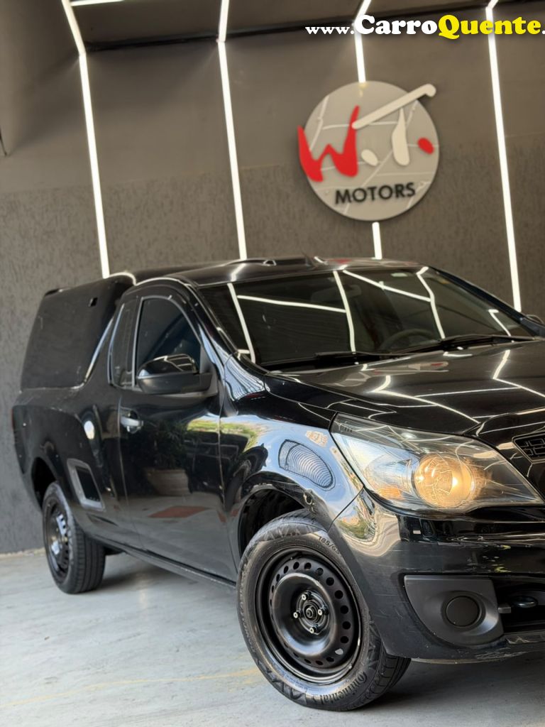 CHEVROLET   MONTANA LS 1.4 ECONOFLEX 8V 2P   PRETO 2014 1.4 GASOLINA - Loja