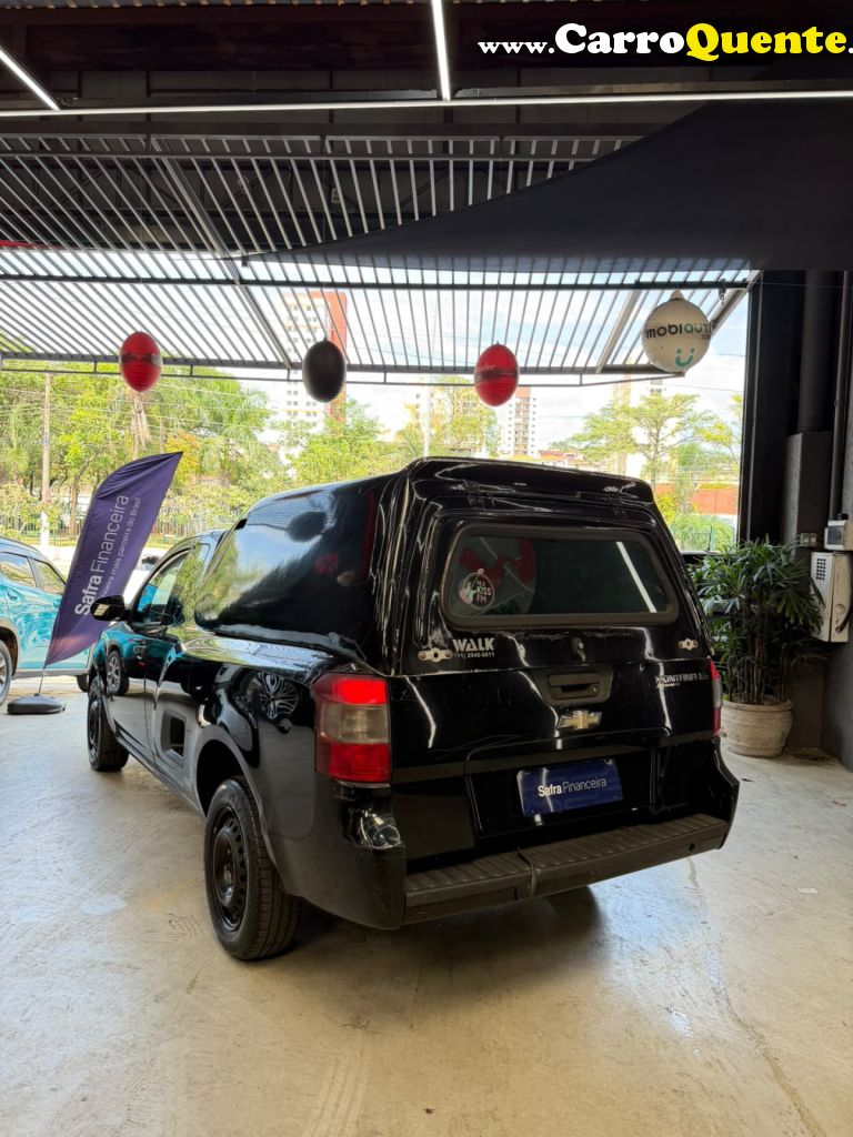 CHEVROLET   MONTANA LS 1.4 ECONOFLEX 8V 2P   PRETO 2014 1.4 GASOLINA - Loja