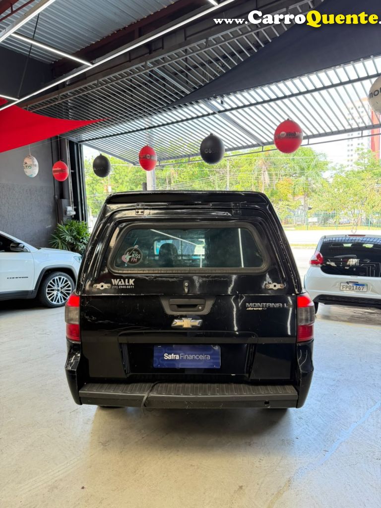 CHEVROLET   MONTANA LS 1.4 ECONOFLEX 8V 2P   PRETO 2014 1.4 GASOLINA - Loja