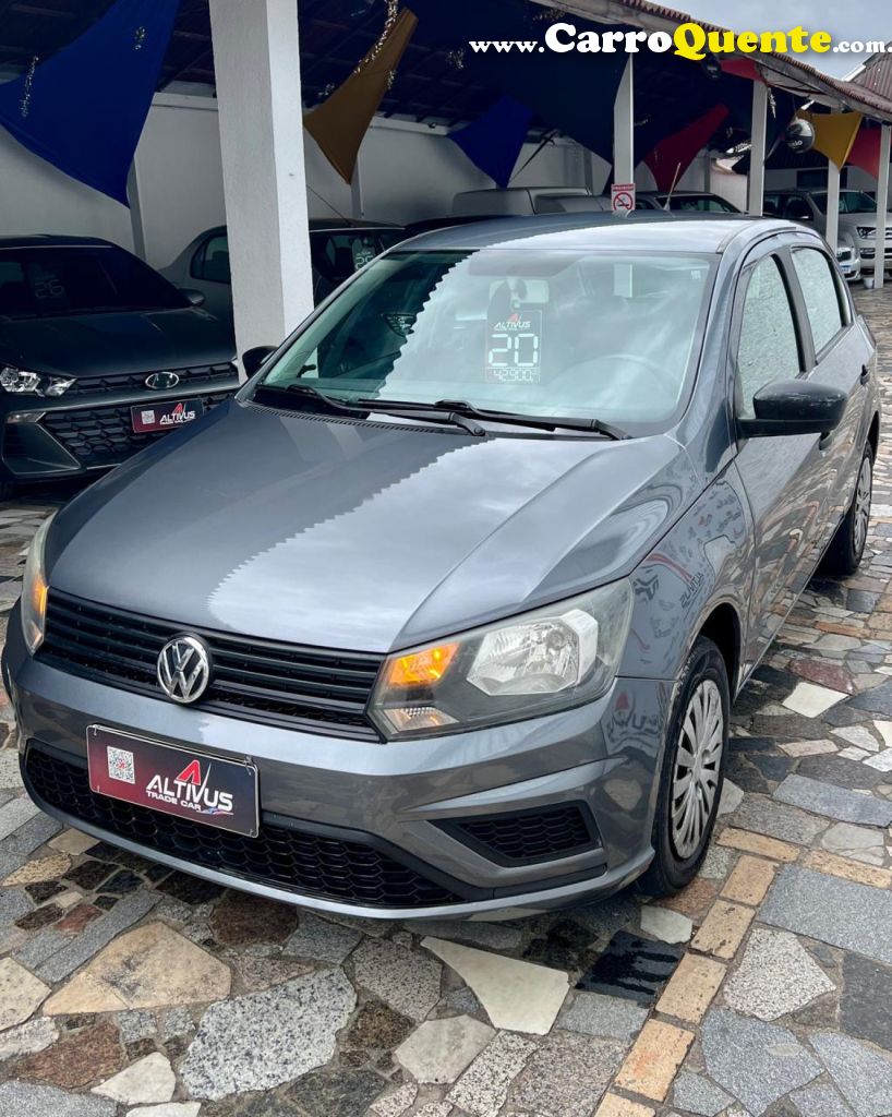 VOLKSWAGEN   GOL 1.6 MSI FLEX 8V 5P   CINZA 2019 1.6 FLEX - Loja