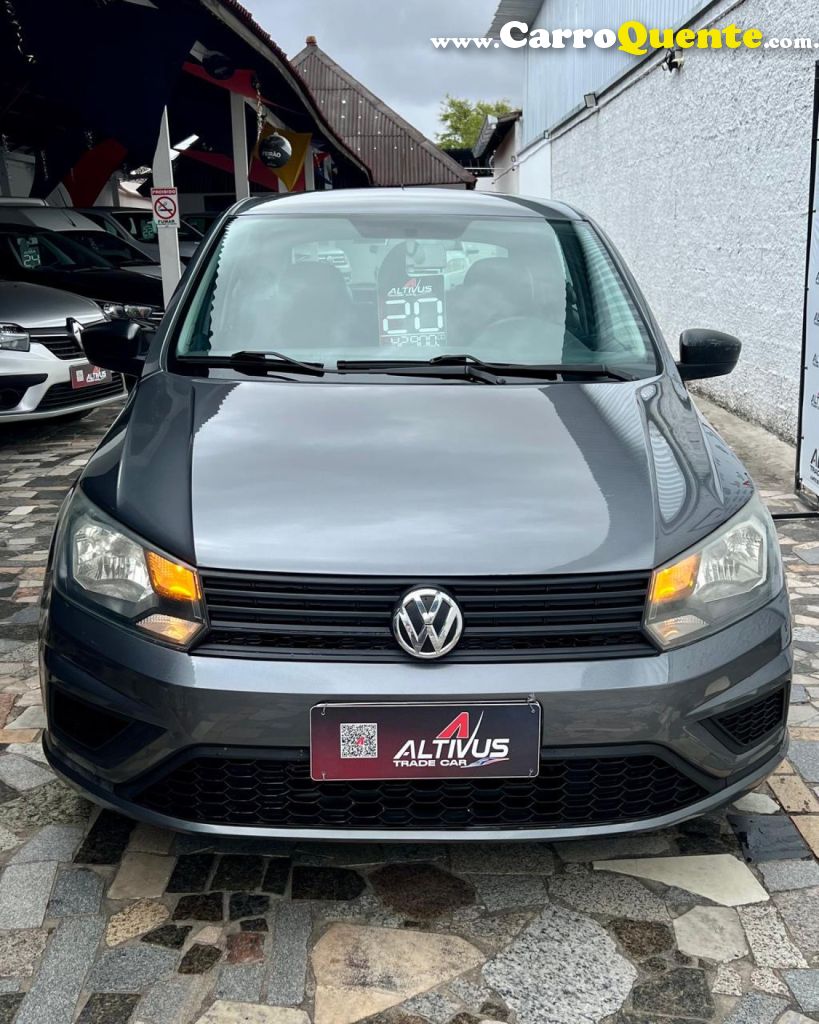 VOLKSWAGEN   GOL 1.6 MSI FLEX 8V 5P   CINZA 2019 1.6 FLEX - Loja
